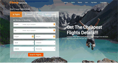 Desktop Screenshot of cheapflightsbuddy.com